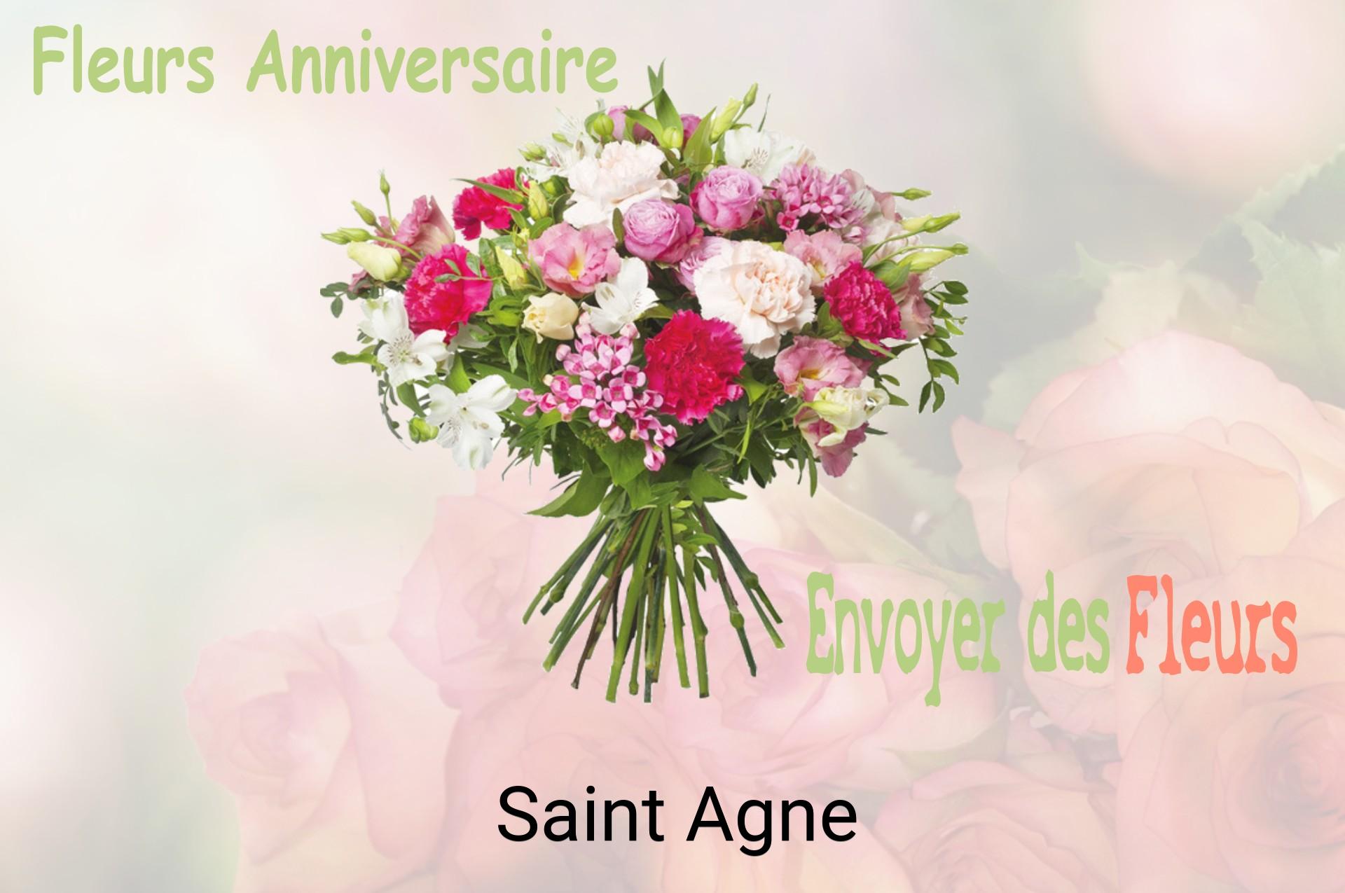 Bouquet de fleurs d’anniversaire livré à Saint-Agne